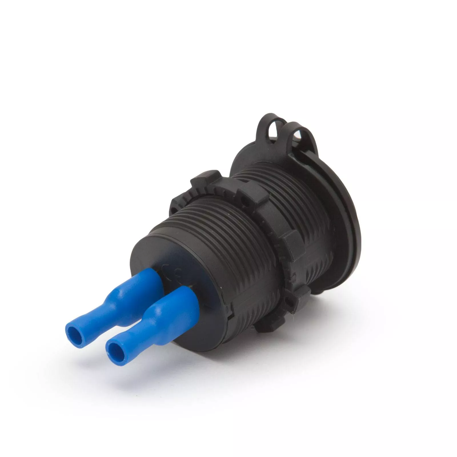 Adaptor auto cu lumina albastra USB 3.1A instalabil in locas bricheta 12–24V M'N'C - imagine 5