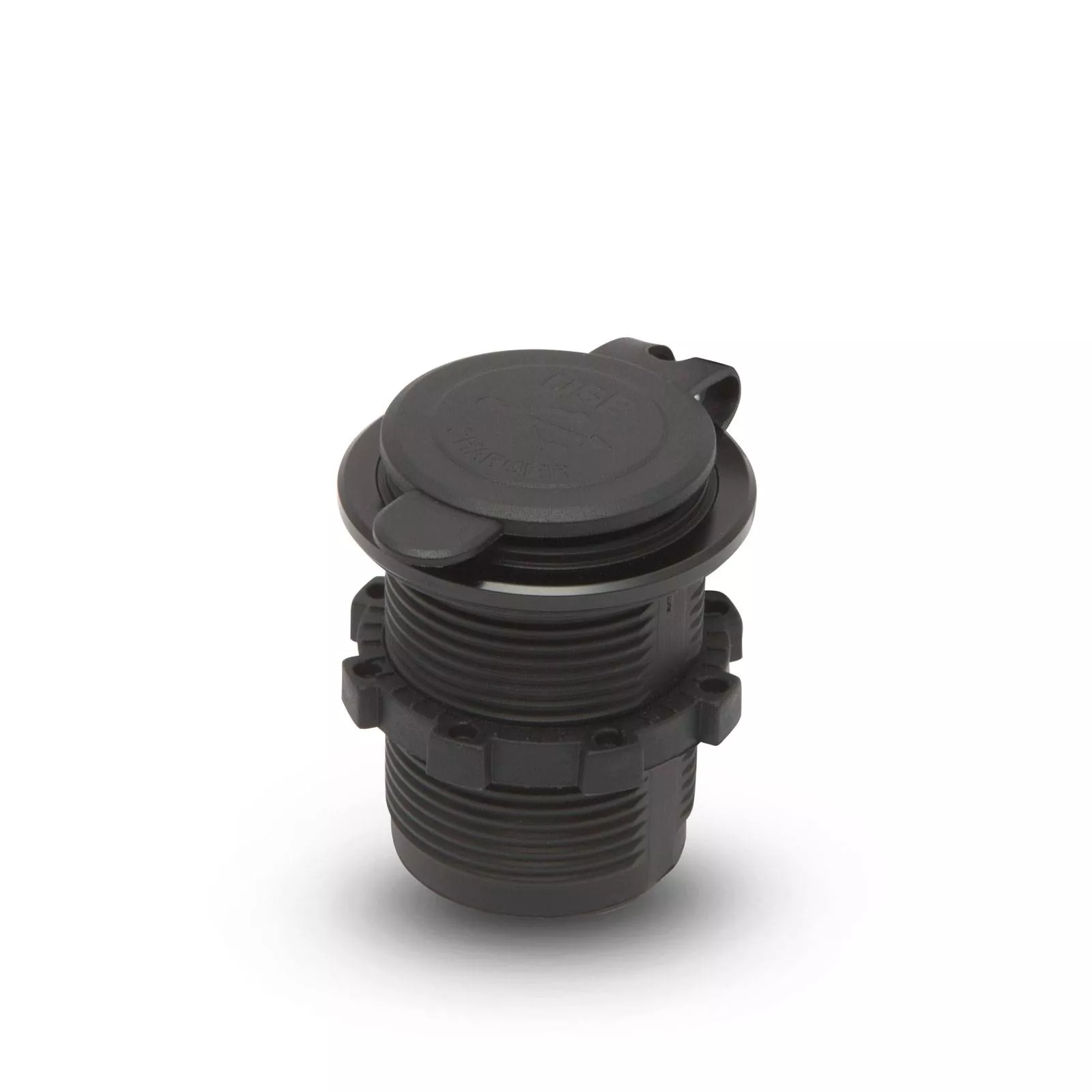 Adaptor auto cu lumina rosie USB 3.1A instalabil in locas bricheta 12–24V M'N'C - imagine 3