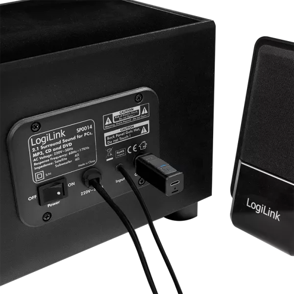 Adaptor Bluetooth 4.2 8m Interfata A2DP AVRCP ~5h LOGILINK BT0045 - imagine 4
