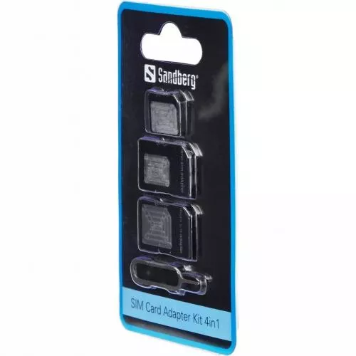 Adaptor cartela SIM Sandberg 440-78 4in1 - imagine 2