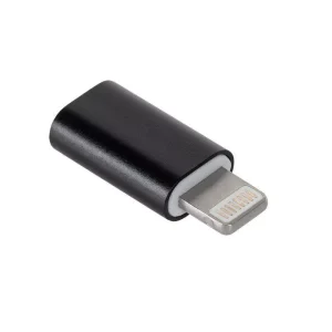 Adaptor micro USB - lightning negru M-LIFE
