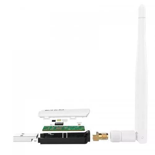 Adaptor retea USB 2.0 wireless N 300Mbps antena externa U1 Tenda - imagine 2