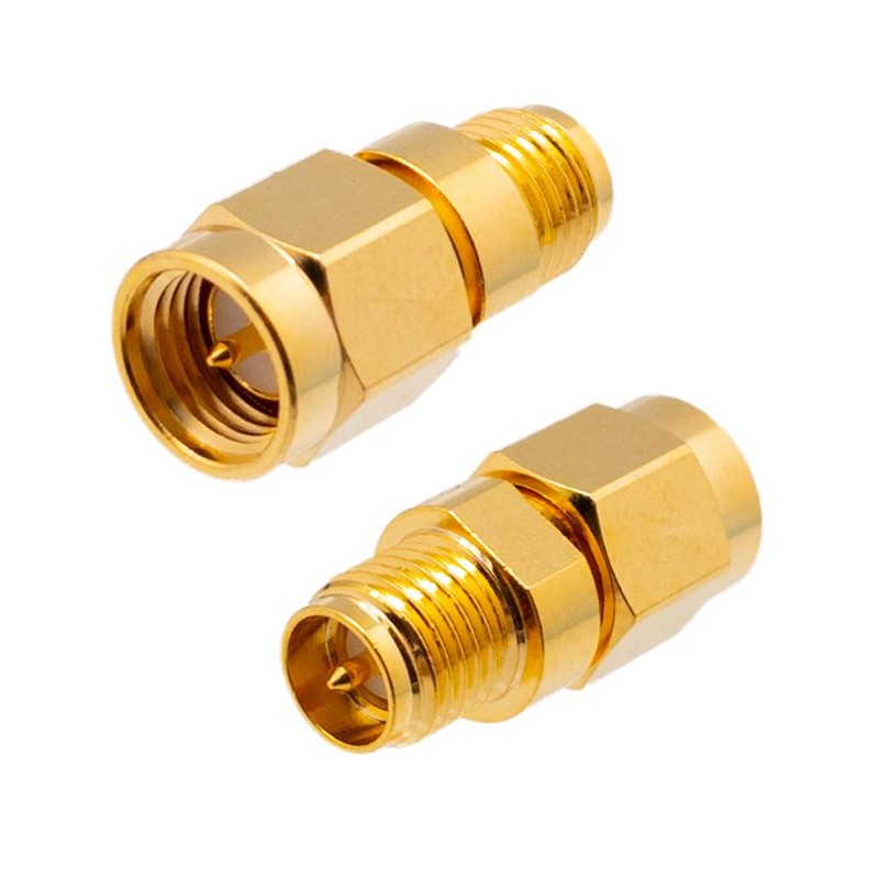 Adaptor SMA tata - RP SMA mama - imagine 2