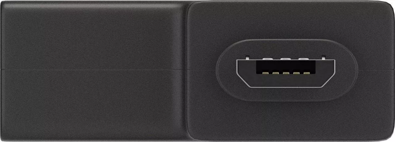 Adaptor USB 3.0 A mama la micro USB tata +USB Type C tata negru Goobay - imagine 4