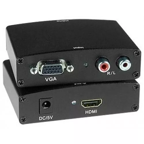 Adaptor VGA la HDMI 1920x1200 cu audio - imagine 2