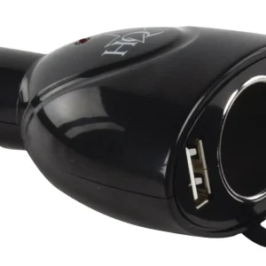 Alimentator bricheta auto dual USB 1A +slot bricheta mama HQ