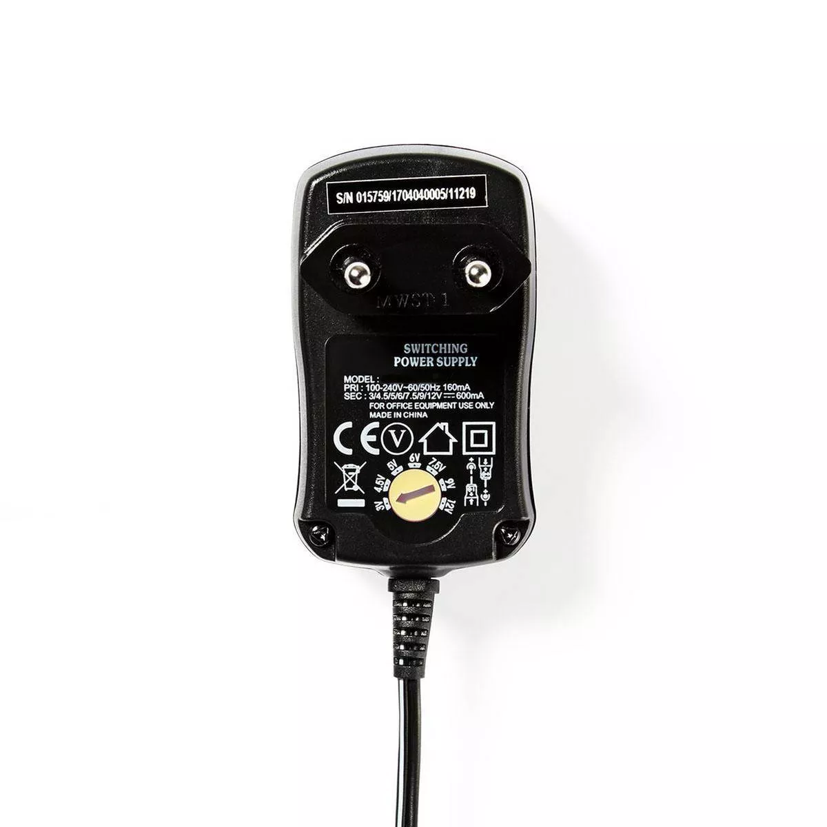Alimentator universal in comutatie 600mA Nedis - imagine 2