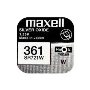 Baterie ceas Maxell SR721W V361 SR58 1.55V oxid de argint 1buc
