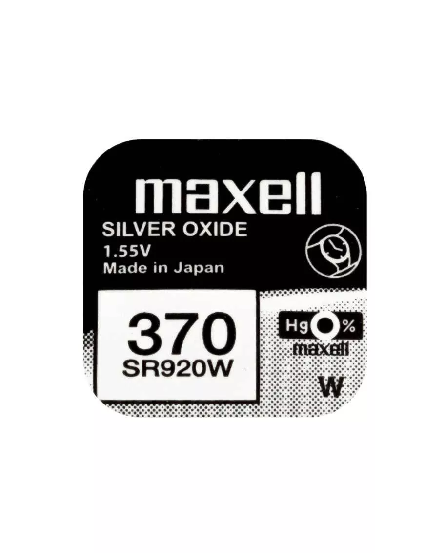 Baterie ceas Maxell SR920W V370 SR69 1.55V oxid de argint 1buc