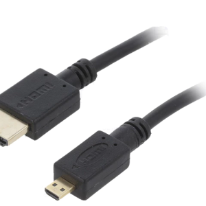 Cablu HDMI 2.0 - micro HDMI 3m 4K negru 32AWG GEMBIRD CC-HDMID-10
