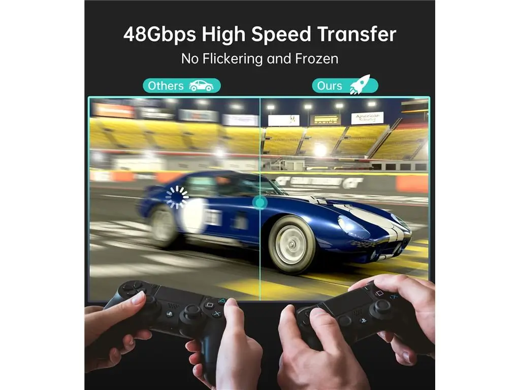 Cablu HDMI - HDMI Choetech XHH-TP20 2m 8K60Hz 4K144Hz 2K165Hz - imagine 4