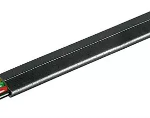 Cablu telefon plat 4 fire negru 100% Cupru Well