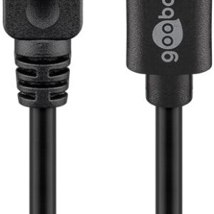 Cablu USB 2.0 USB type C tata la Mini USB tata 0.5m Cupru 0.48Gbit/s negru 67989 Goobay