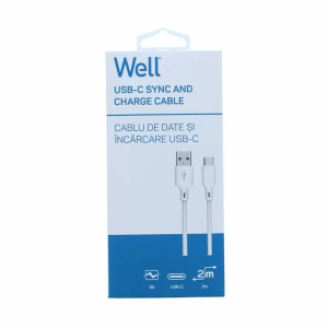 cablu-usb20-a-tata-usb-type-c-2m-3a-alb-well-1.png
