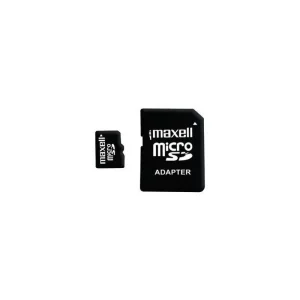 Card MicroSDXC Maxell UHS-1 Secure Digital 128GB cu adaptor SD clasa 10 citire 80MB/s scriere 20MB/s