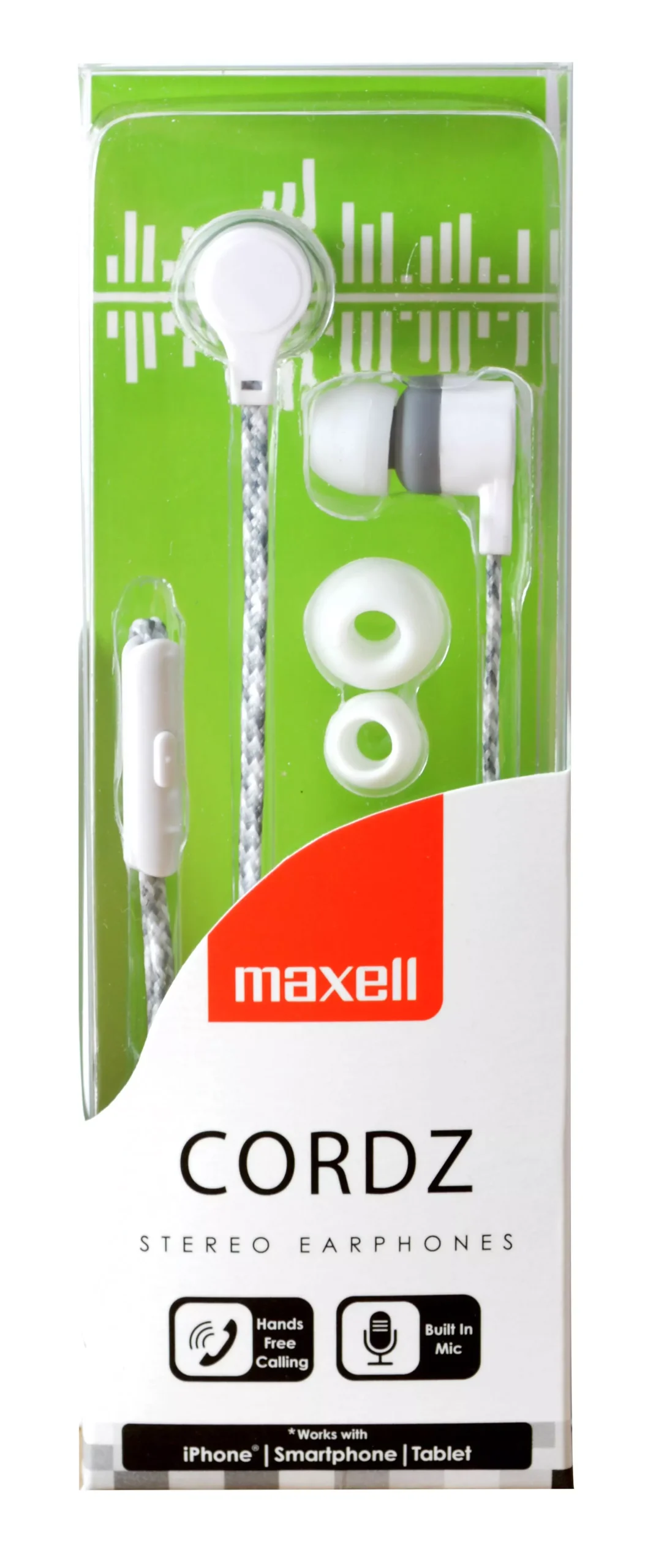 Casca in ureche alb CORDZ Maxell - imagine 4