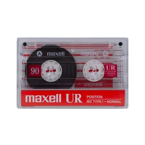 Caseta audio MAXELL UR90 90 minute NORMAL BIAS IEC TYPE I EQ 120 - imagine 2
