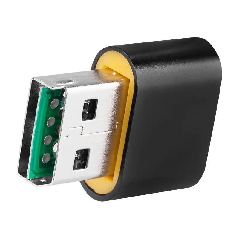 Cititor carduri MicroSD negru R60 REBEL KOM0953 - imagine 3