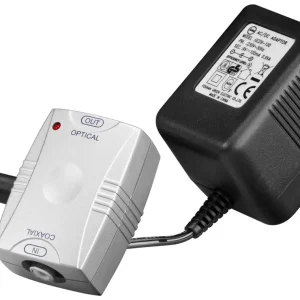 Convertor IN coaxial DIGITAL - OUT Toslink OPTICAL Goobay 11918