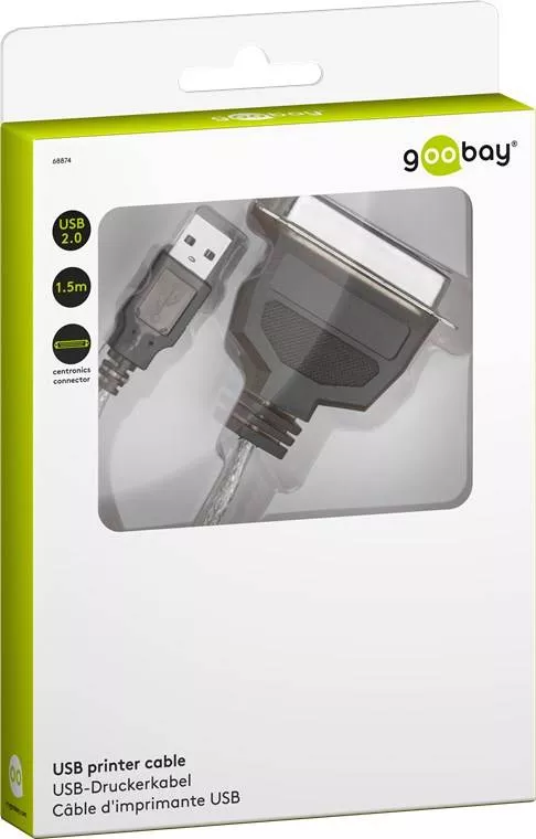Convertor USB la Centronics 36 pini Windows 10 Goobay - imagine 2