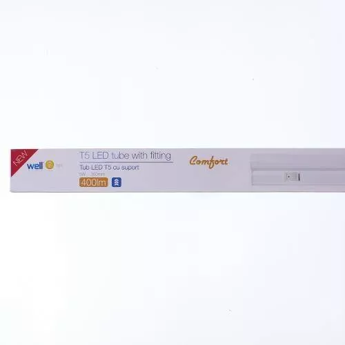 Corp cu tub LED T5 5W 300mm 4000K cu intrerupator Well - imagine 3
