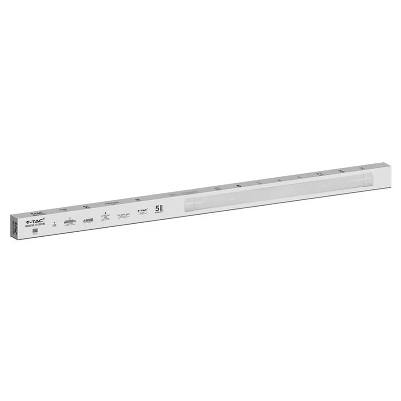 Corp iluminat LED 50W 6000lm 150cm 6500K alb rece CIP SAMSUNG V-Tac SKU-20355 - imagine 3