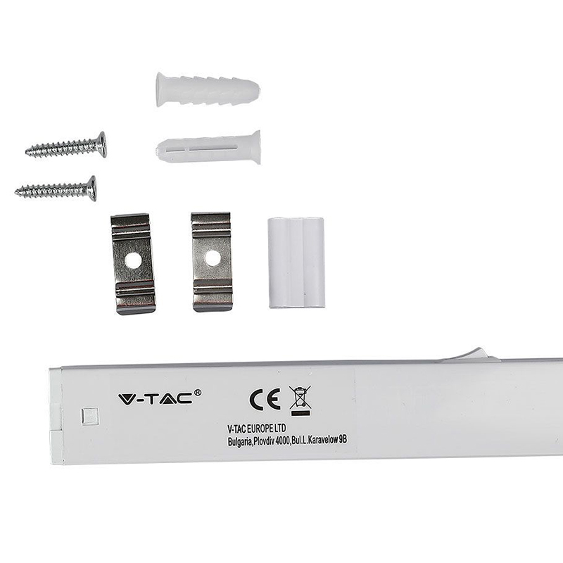 Corp iluminat LED T5 16W 120cm 6400K alb rece CIP SAMSUNG V-tac SKU-21697 - imagine 4