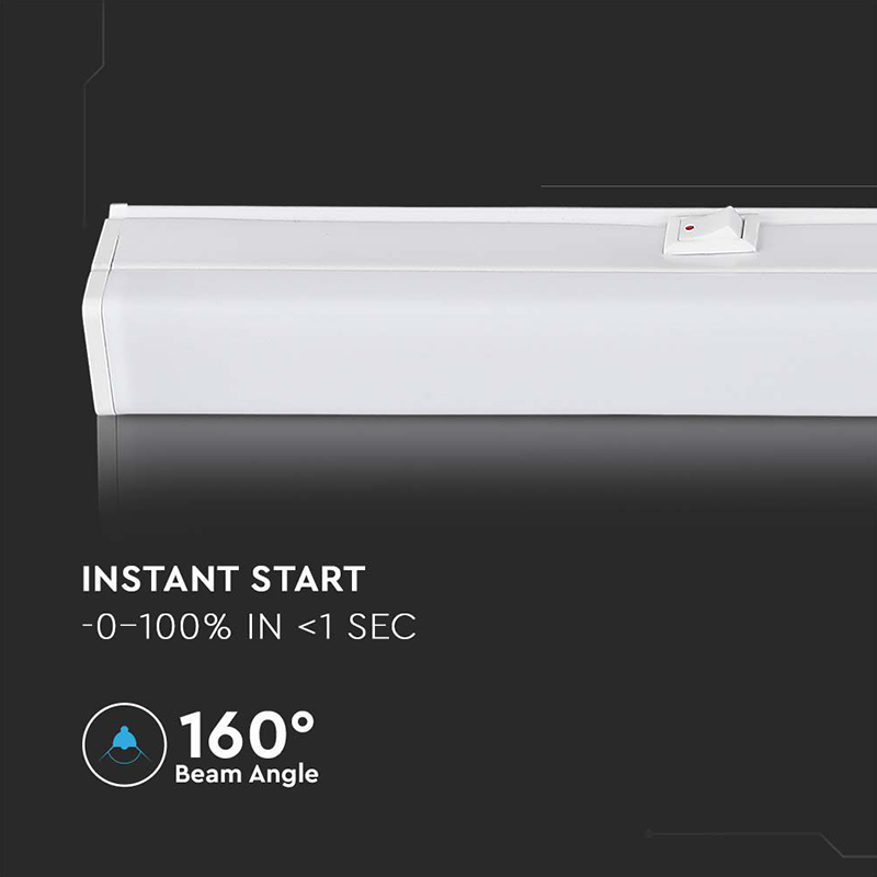 Corp iluminat LED T5 16W 120cm 6400K alb rece CIP SAMSUNG V-tac SKU-21697 - imagine 10