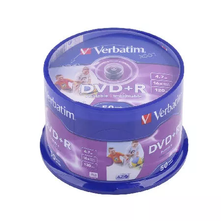 DVD+R 4.7GB 16x print. azo full cake 50buc