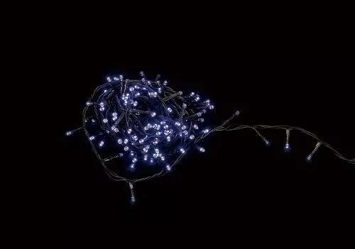 Ghirlanda luminoasa 180 LED-uri albastre cu jocuri de lumini well - imagine 2