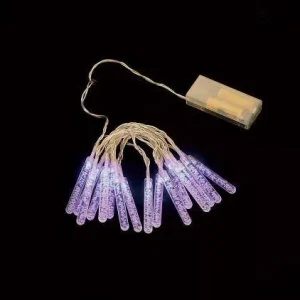 Ghirlanda luminoasa cu turturi 16 LED-uri albastre WELL