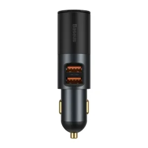 Incarcator bricheta auto Baseus CCBT-D0G Share Together 2x USB Output 5V /3A 1x bricheta auto total output 120W gri
