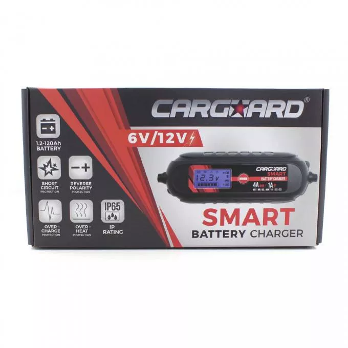 Incarcator Inteligent pt baterii auto 6V-12V Redresor incarcare 1.2-120Ah Carguard - imagine 5