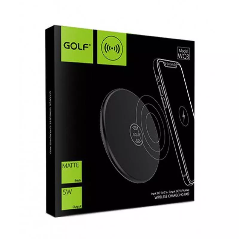 Incarcator Wireless Golf WQ3 Negru - imagine 3