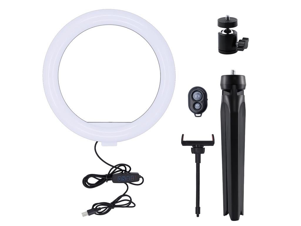 Lampa circulara Well 10" cu trepied masa telecomanda - imagine 3