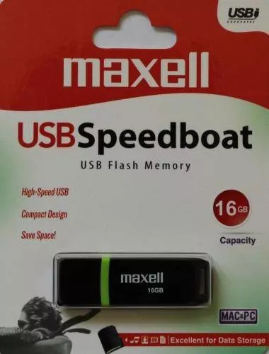 Memorie flash USB Speedboat 16GB Maxell USB2.0 - imagine 2