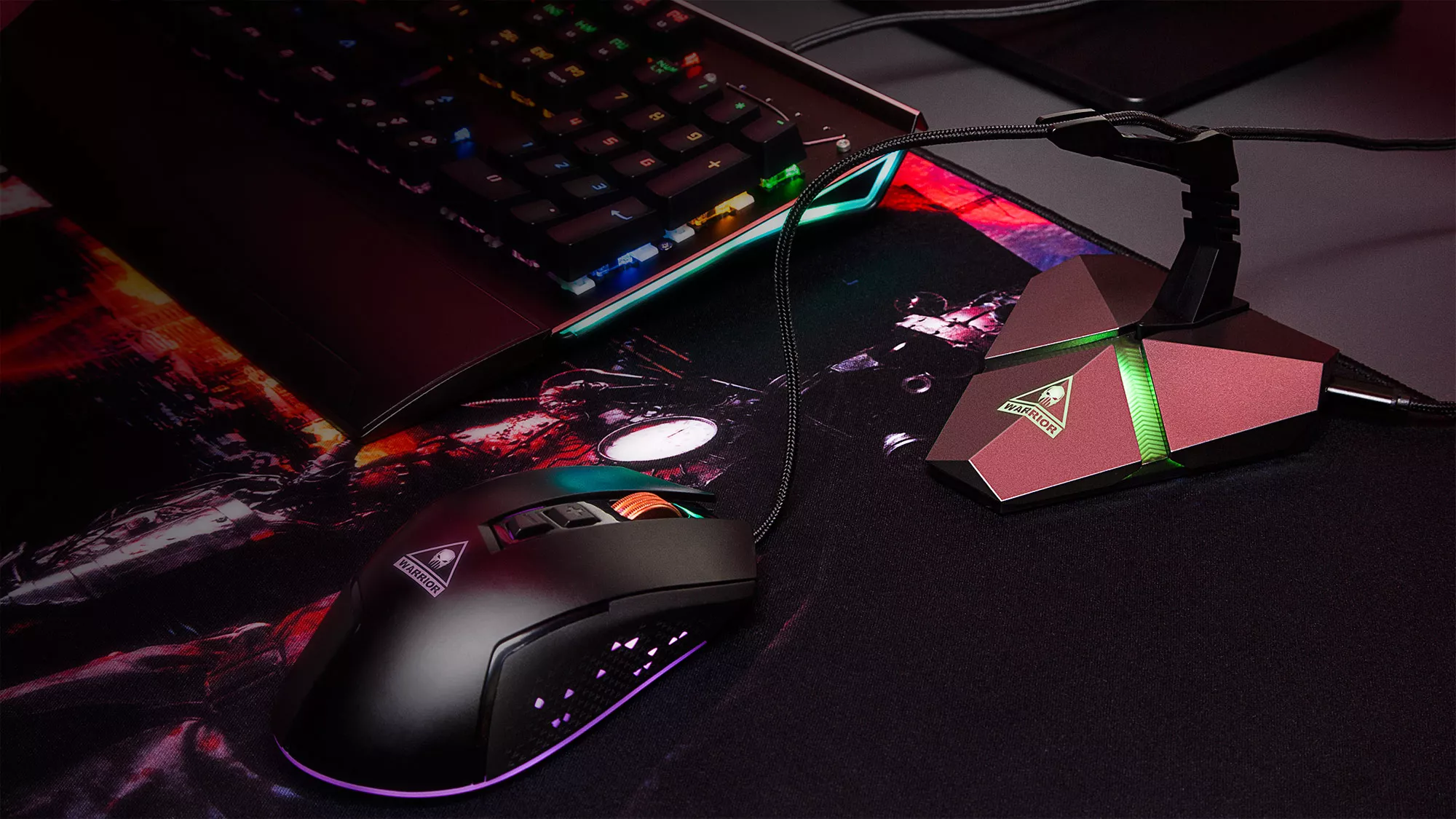 Mouse BUNGEE Kruger&Matz WARRIOR GB-10 - imagine 7
