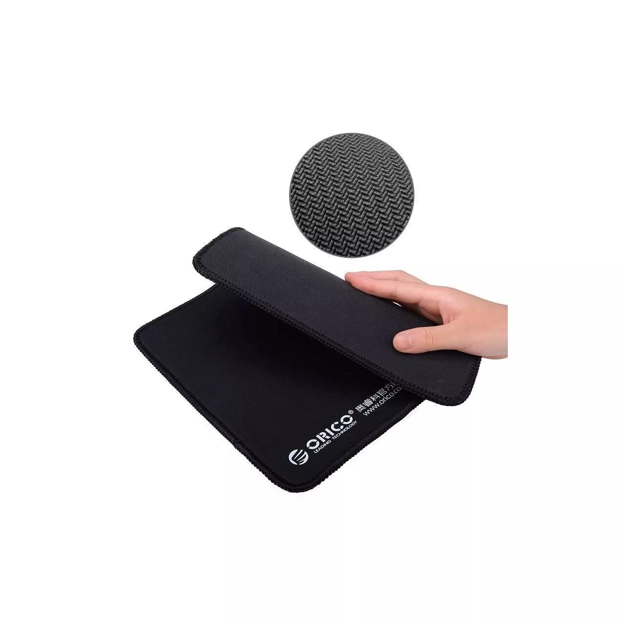 Mouse Pad cauciucat panzat 300x250x3mm Black Orico MPS3025 - imagine 2