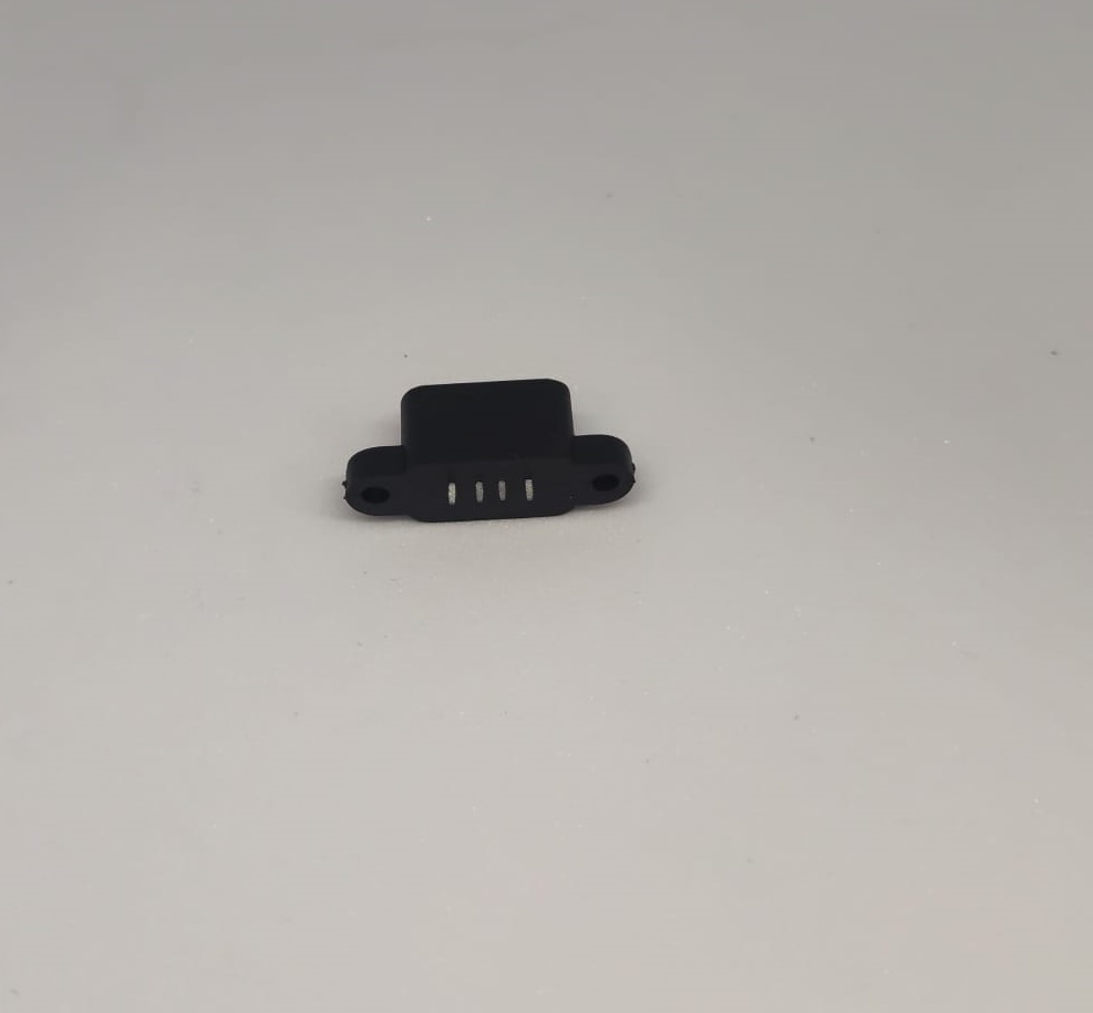 Mufa USB (2.0) TIP A mama panou 1 port gabarit mic - imagine 3