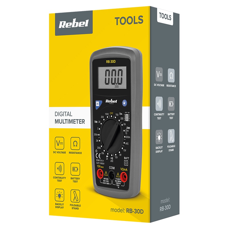 Multimetru universal RB-30D REBEL - imagine 4