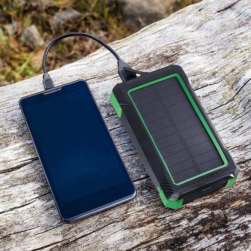 POWER BANK 10000mAh cu incarcare solara si Wireless V-TAC SKU-7835 - imagine 5