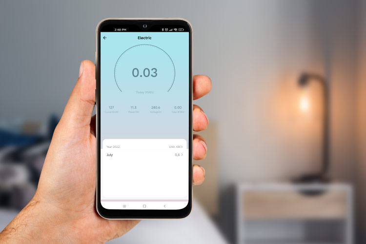 Priza Smart WIFI CONNECT P3 TUYA Kruger&Matz 3680W 16A +timer/masurare consum de energie - imagine 5
