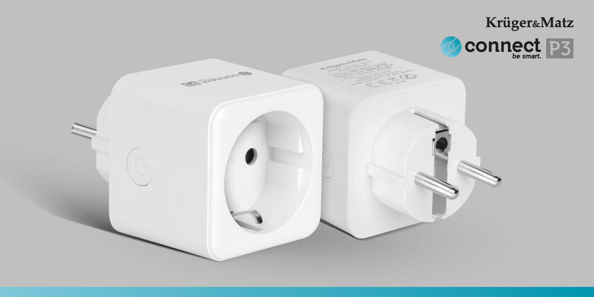 Priza Smart WIFI CONNECT P3 TUYA Kruger&Matz 3680W 16A +timer/masurare consum de energie - imagine 10