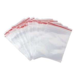 Pungi cu fermoar Lung 120mm Lat 100mm Gros 40um polietilena PLAST 02-05-1012
