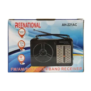 Radio 4 benzi FM/ unde medii AM/ unde scurte SW1/SW2 alimentare 220V /2x R20 AH221/222AC (315)
