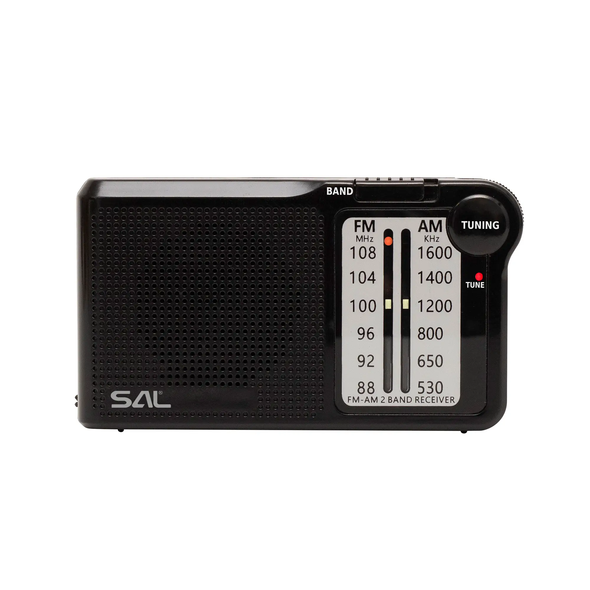 Radio portabil AM-FM 2x AA negru SAL RPC5