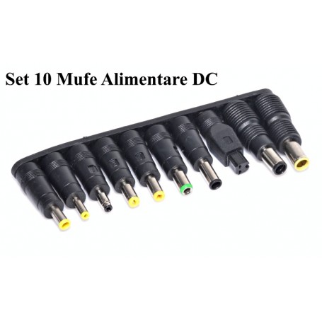 Set 10 mufe adaptoare alimentare DC - imagine 2