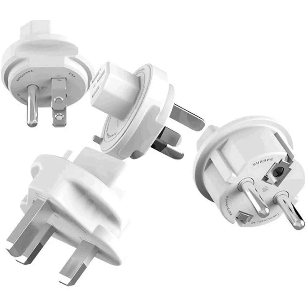 Set 4 adaptoare pentru P-CUBE-REV Allocacoc ADAPT-TRAVEL-03WE - imagine 2