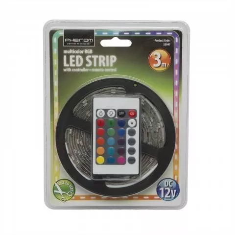 Set banda LED 3m RGB IP65 PHENOM - imagine 3
