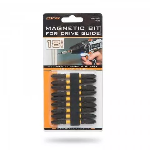 Set bituri magnetice 1/4" 18 piese 2x9 - pt. 10030 Handy - imagine 4
